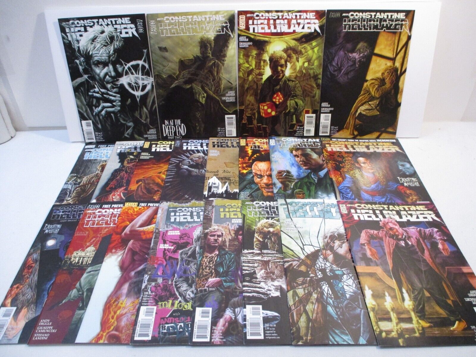 Hellblazer #230-249 John Constantine (20 Issues) - Vertigo 2007