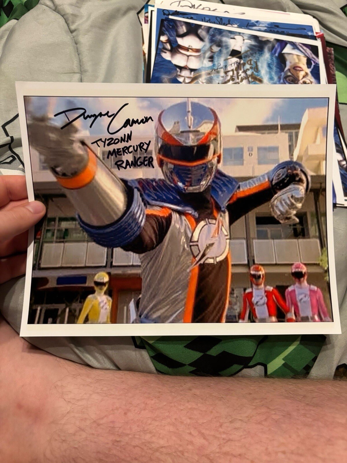 Dwayne Cameron Power Rangers The Tribe Genuine Autograph Operation Overdrive Dwayne Cameron Power Rangers The Tribe Genuine Autograph Operation Overdrive