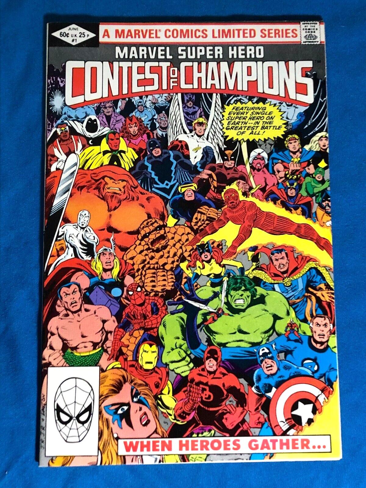 Marvel Super Heroes Contest of Champions # 1 (1982) Classic HI GRADE Copy NM-