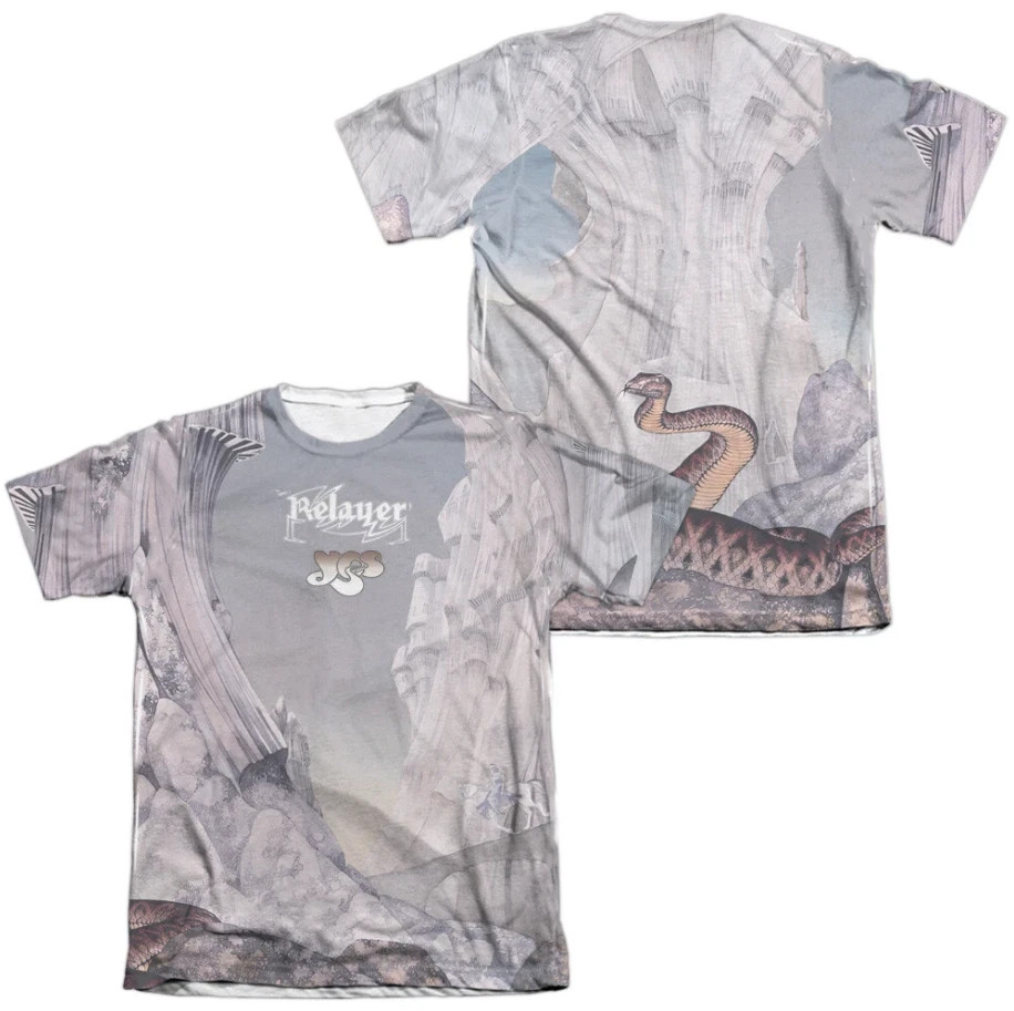 Yes Band Relayer Album 3D AOP T-Shirt All Size S To 5XL A70