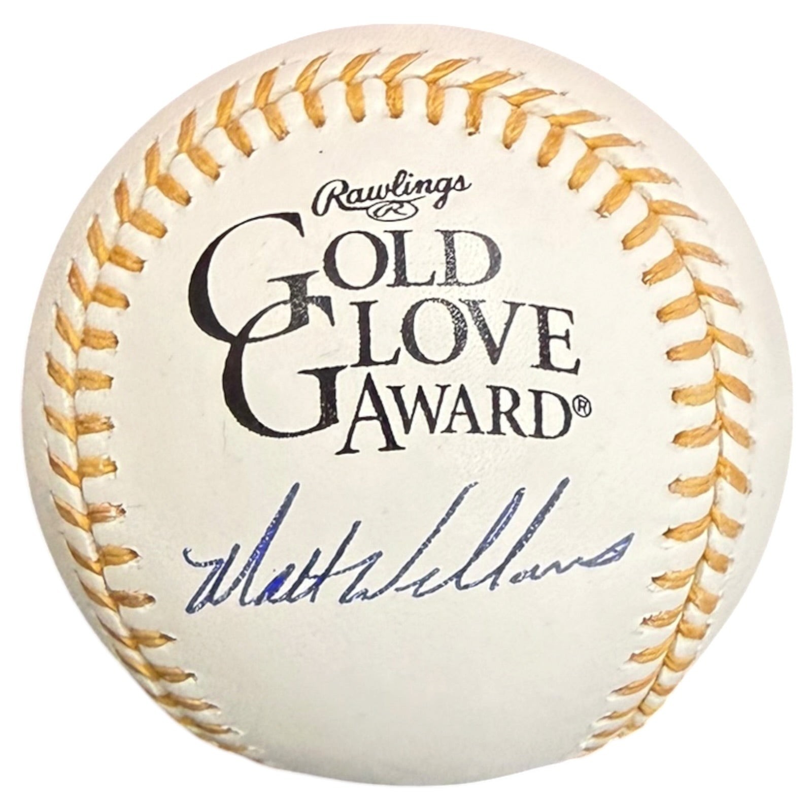 Matt Williams Autographed Rawlings Official Major League Gold Glove Baseball - J Matt Williams Autographed Rawlings Official Major League Gold Glove Baseball - J