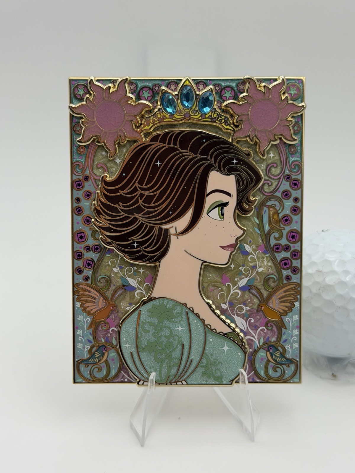 Disney Rapunzel Profile Fantasy Pin LE 75 By DBG