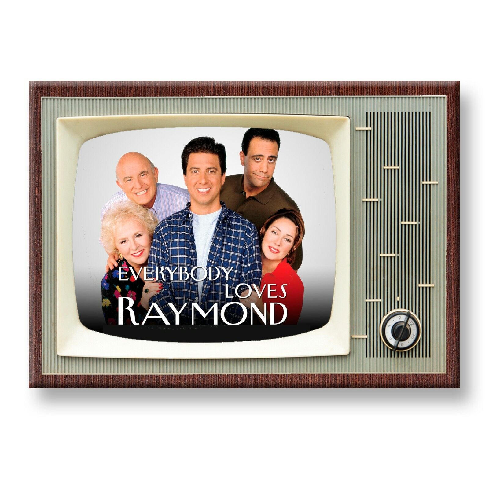 EVERYBODY LOVES RAYMOND TV Show Classic TV 3.5 inches x 2.5 inches FRIDGE MAGNET