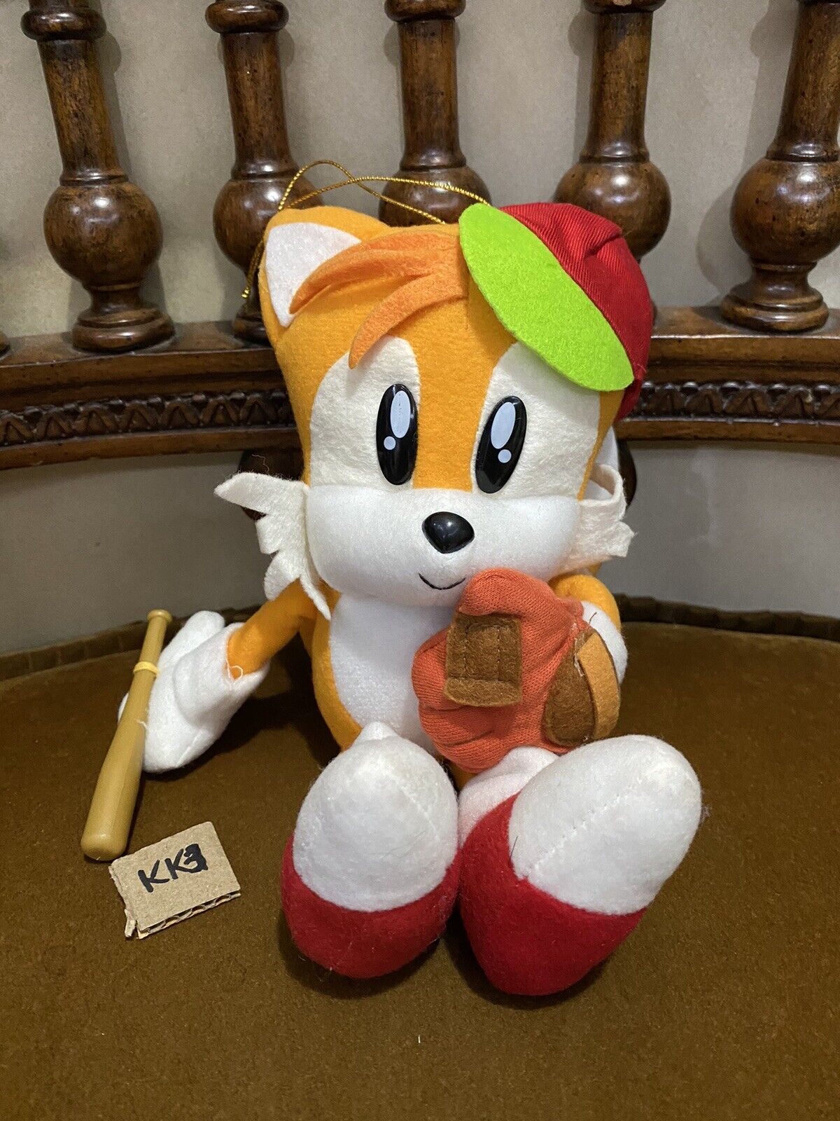 RARE Tails SEGA Sonic The Hedgehog Baseball Japan 1994 7” Plush
