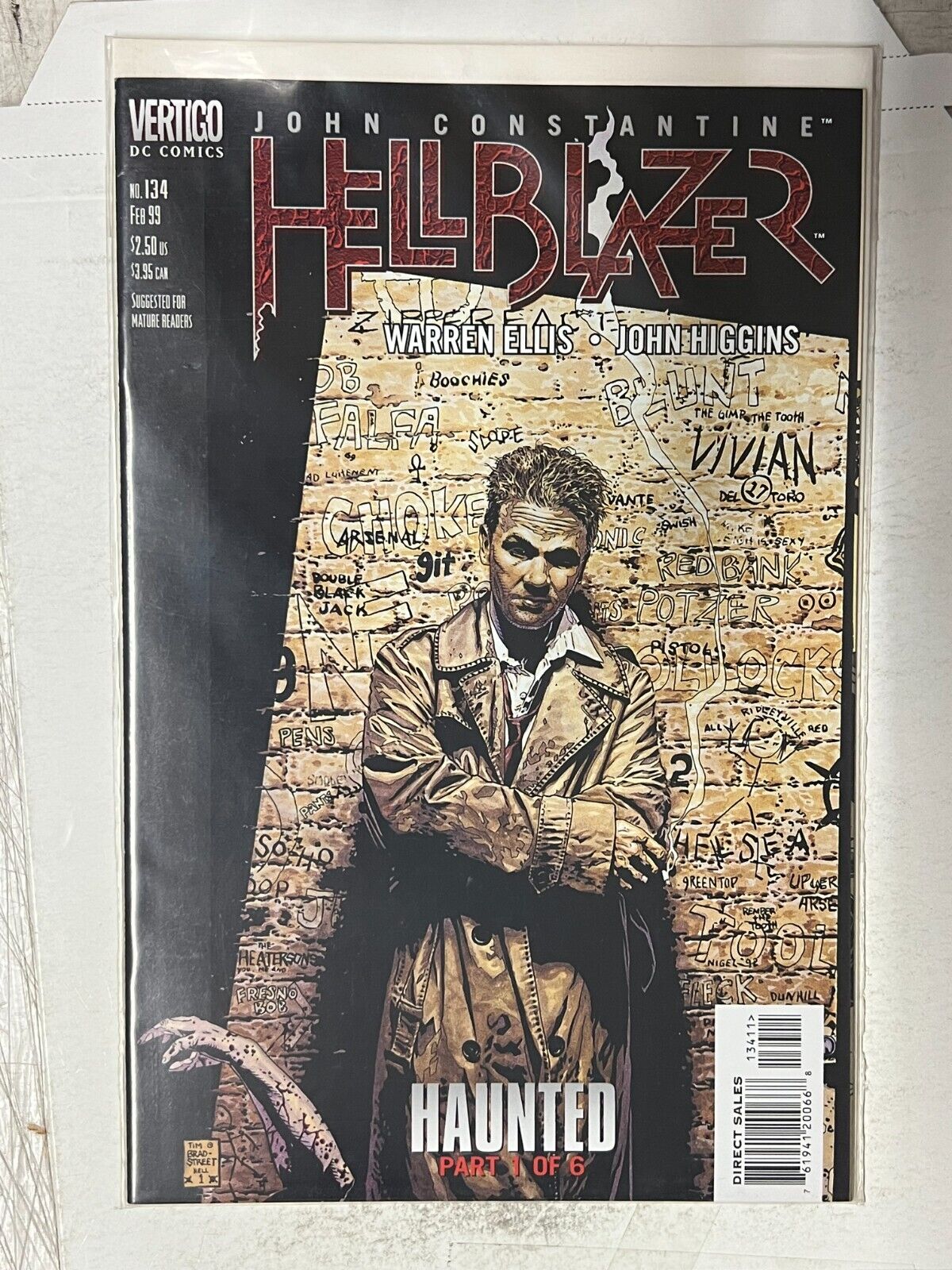 Hellblazer #134 1999 DC Comics Vertigo | Combined Shipping B&B