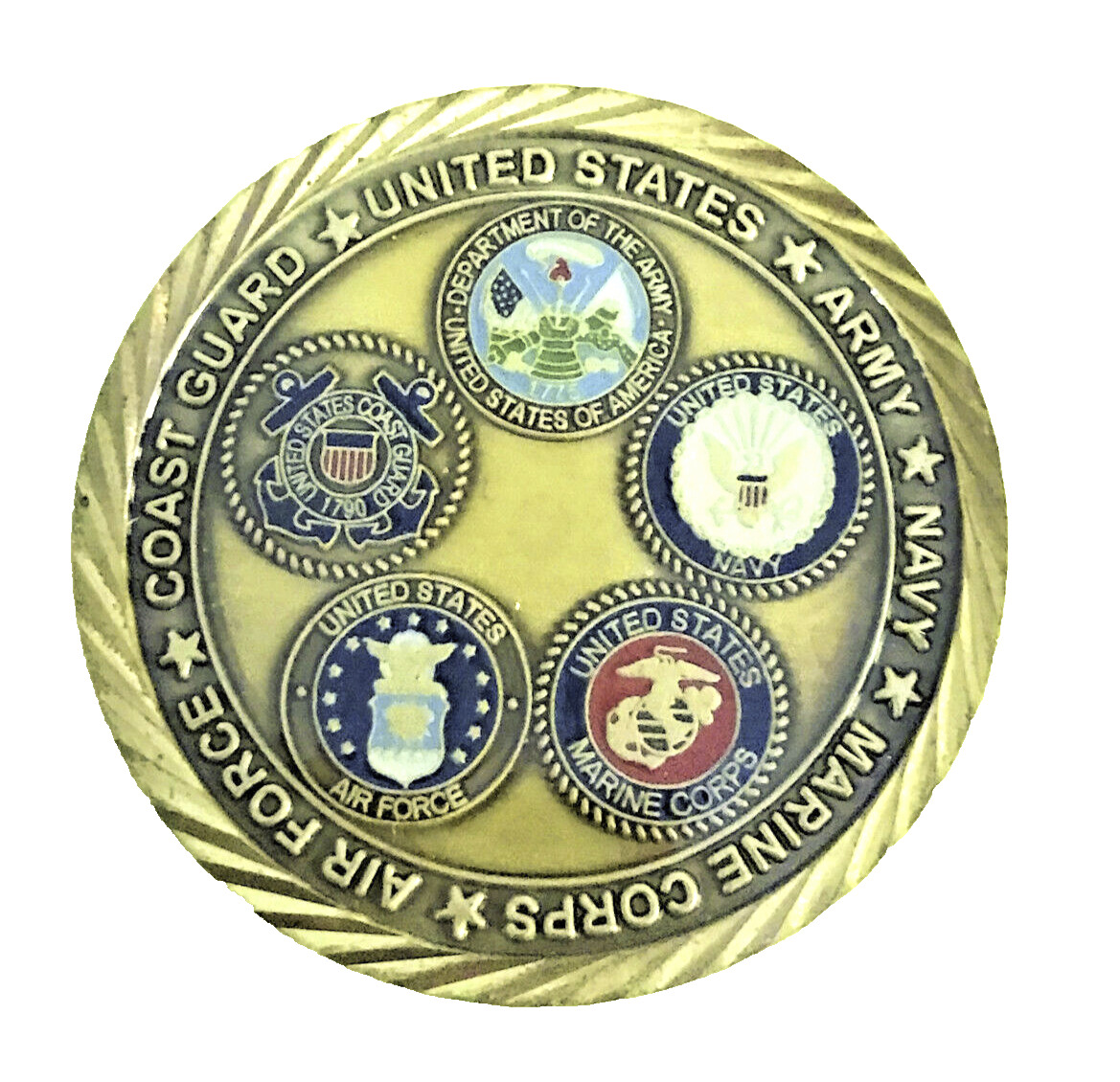 Veteran's Organization Harrisburg PA 11-11-11 Challenge Coin