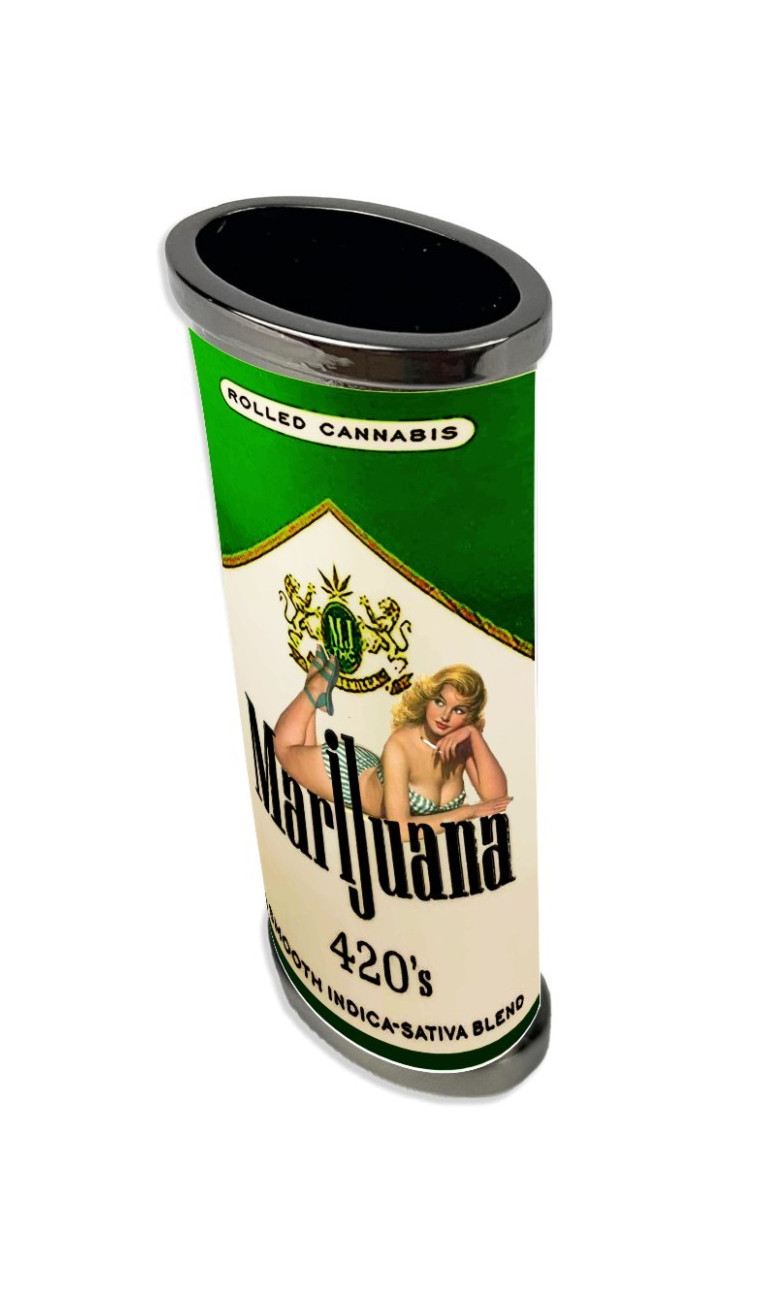 Marijuana Vintage Pin-up Lighter Sleeve Handmade 420 advertisement Accessory Marijuana Vintage Pin-up Lighter Sleeve Handmade 420 advertisement Accessory