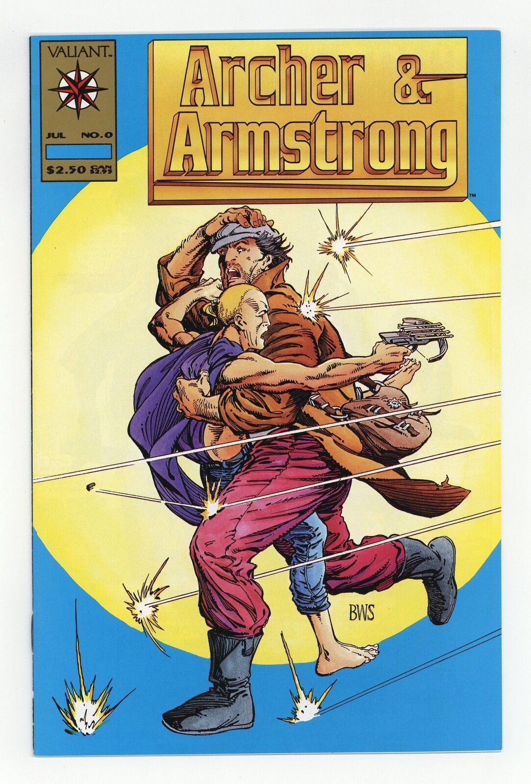 Archer and Armstrong #0 Gold Variant VF 8.0 1992