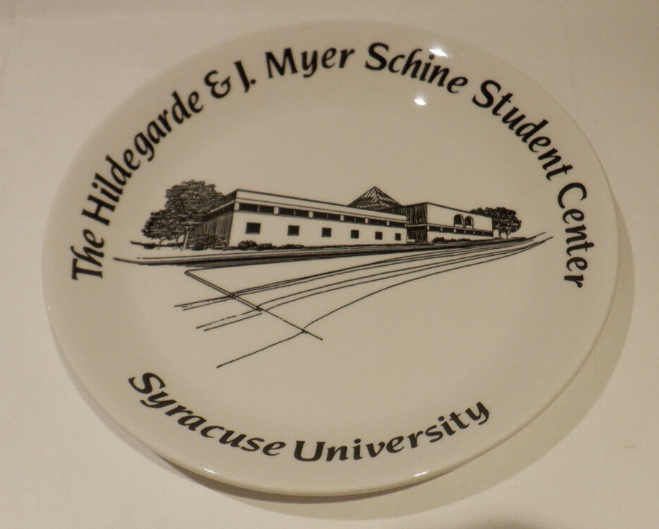 VINTAGE SYRACUSE UNIVERSITY STUDENT CENTER 6-1/4