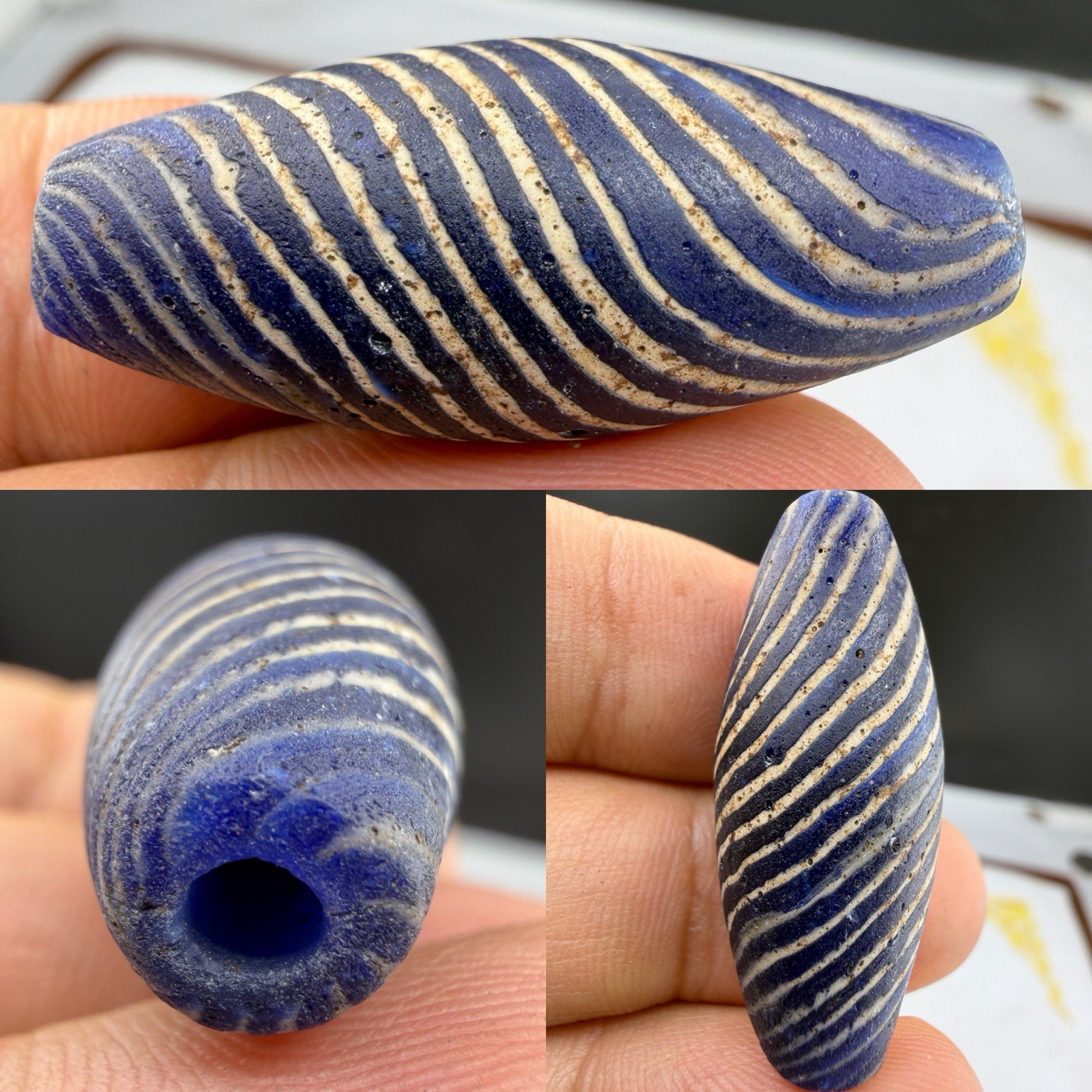 Rare Ancient Roman Mosaic Glass Very Old Rare Bead Rare Ancient Roman Mosaic Glass Very Old Rare Bead
