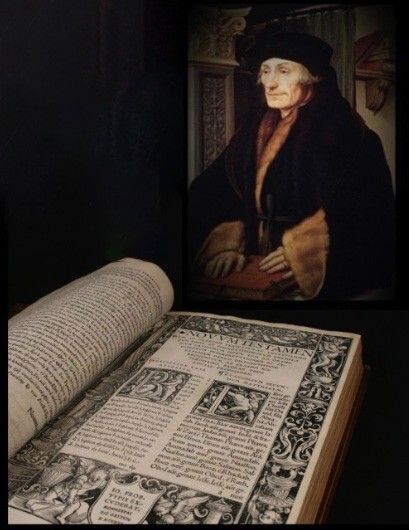 1519 Erasmus Greek Latin New Testament Bible Limited Leatherbound Ed. Facsimile