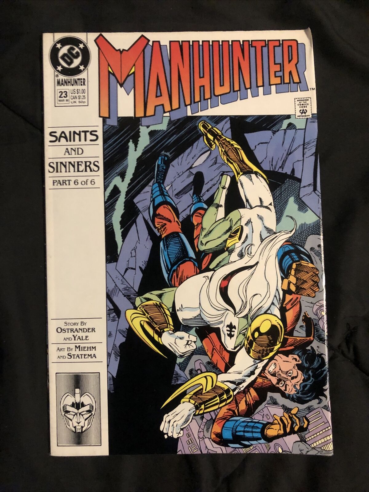 Manhunter #23 Comic Book March 1990 DC Comics