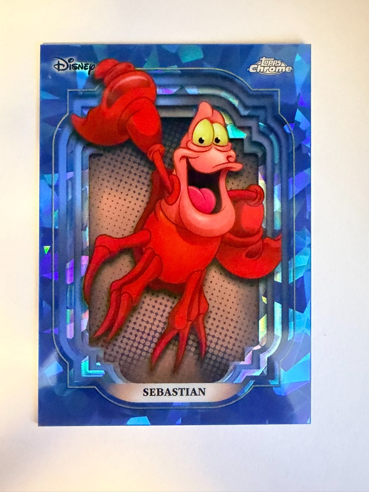 2024 Topps Chrome Disney Sapphire Sebastian #48 - 1st Year Sapphire 2024 Topps Chrome Disney Sapphire Sebastian #48 - 1st Year Sapphire