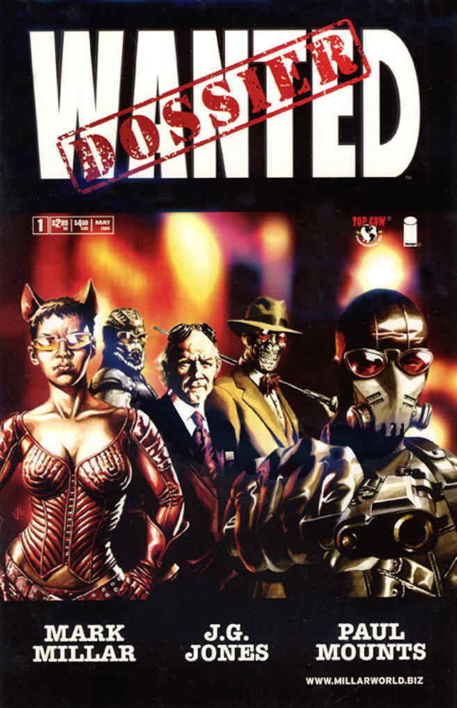 Wanted Dossier #1 VF; Image | Mark Millar - we combine shipping