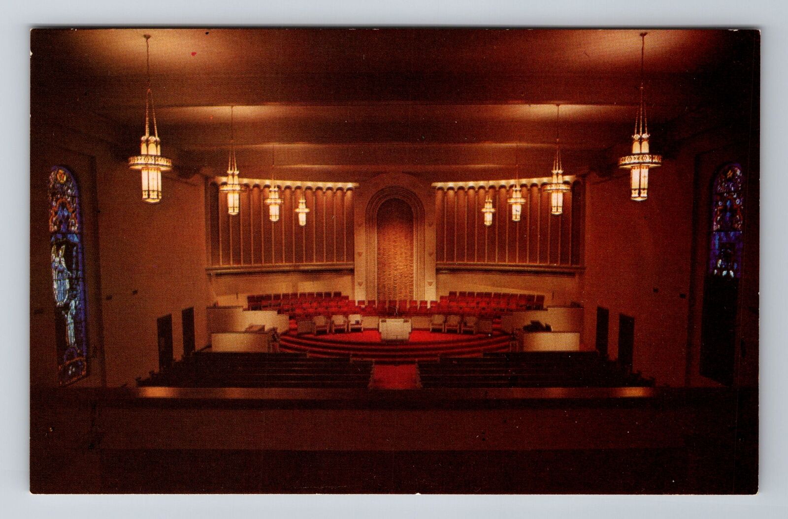 Austin TX-Texas, Hyde Park Baptist Church, Religion, Vintage Souvenir Postcard