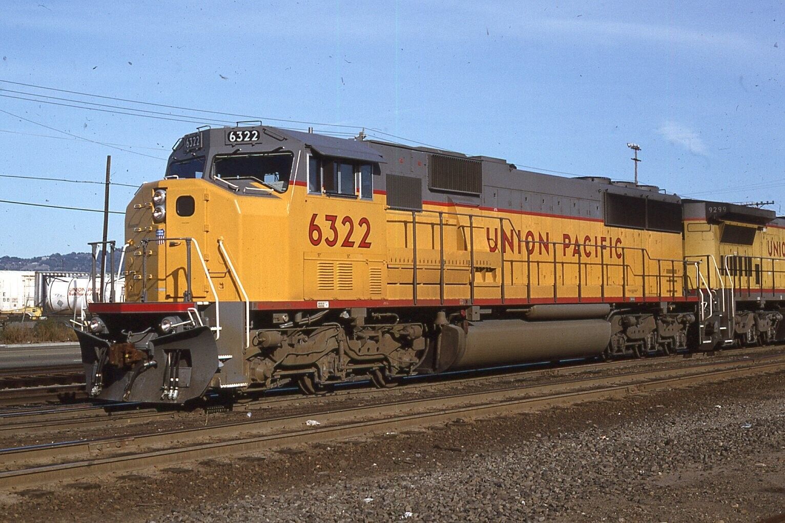 Original Train Slide Union Pacific #6322 11/1992 Oakland CA #14