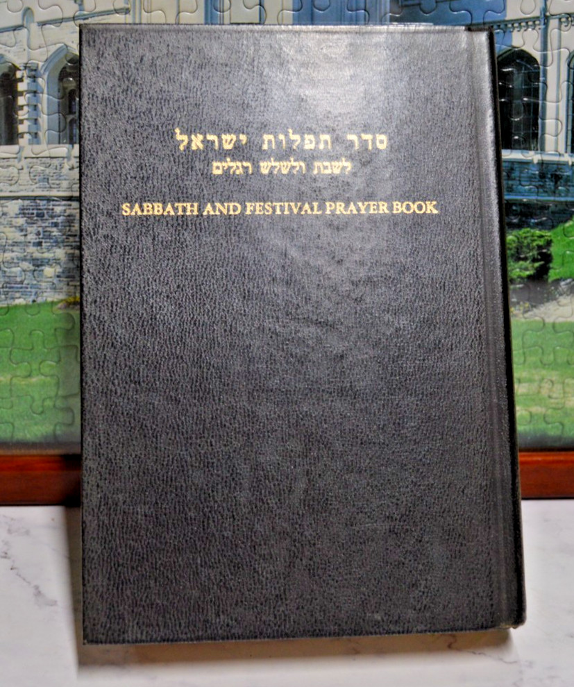 Sabbath and Festival Prayer Book Hebrew English 1983 Judaica Hardcover