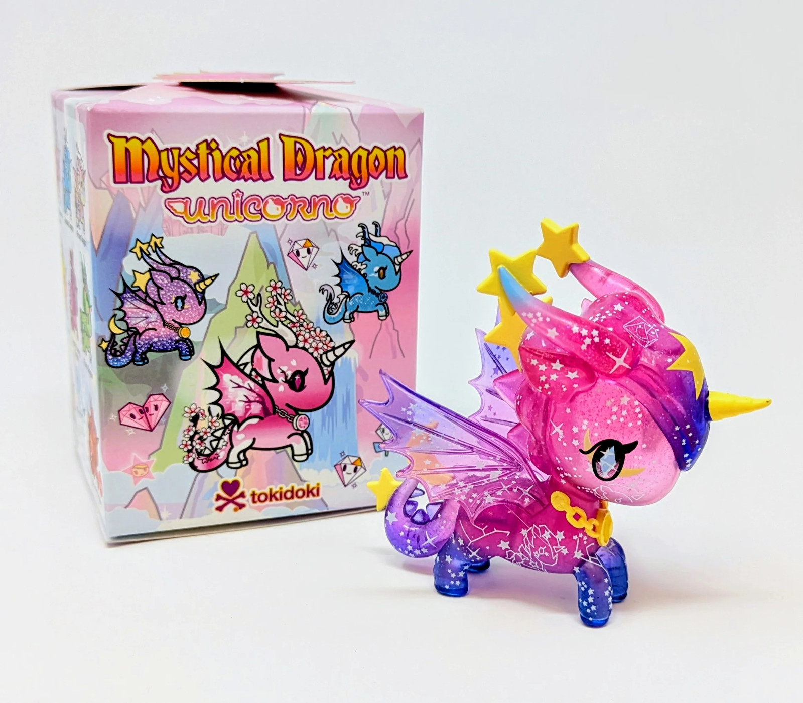 Tokidoki Mystical Dragon Unicorno Shooting Star Dragon Open Blind Box Figure