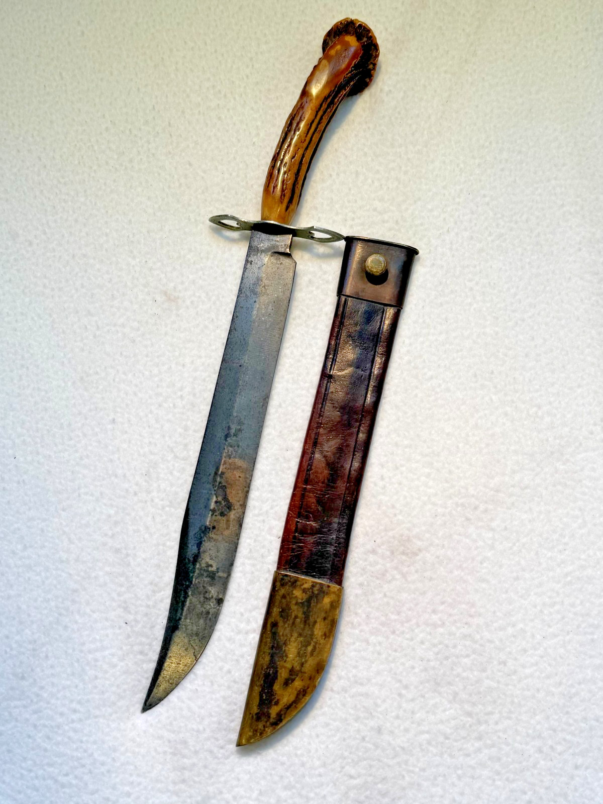 Rare and Massive Antique 19th Century bowie Knife