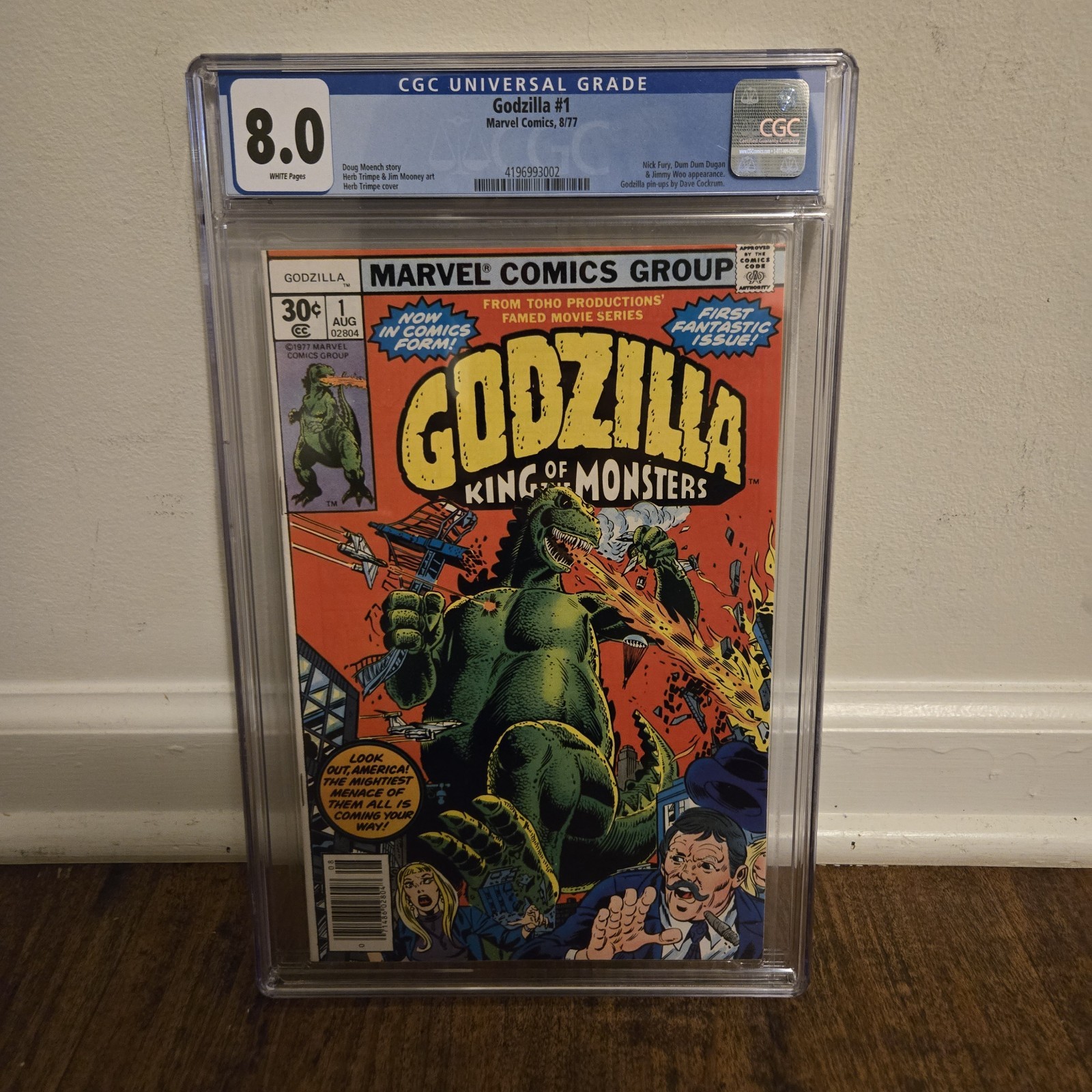 Godzilla #1 CGC 8.0 1977
