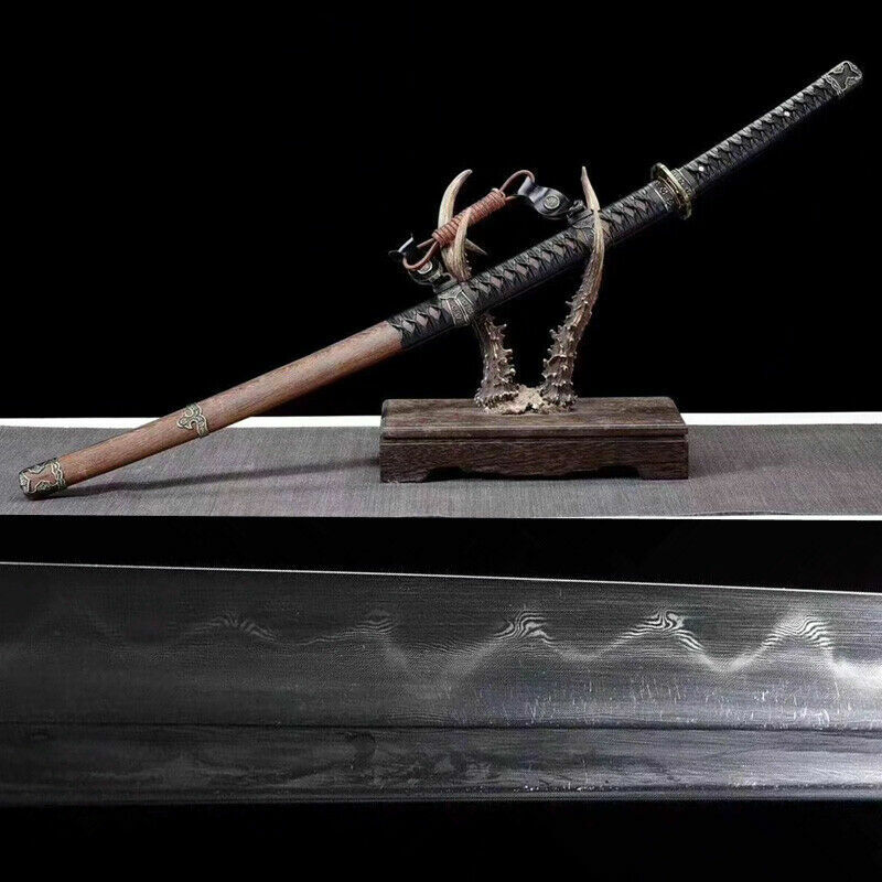 Battle Ready Tachi Clay Tempered Folded Steel Japanese Samurai Katana Sword