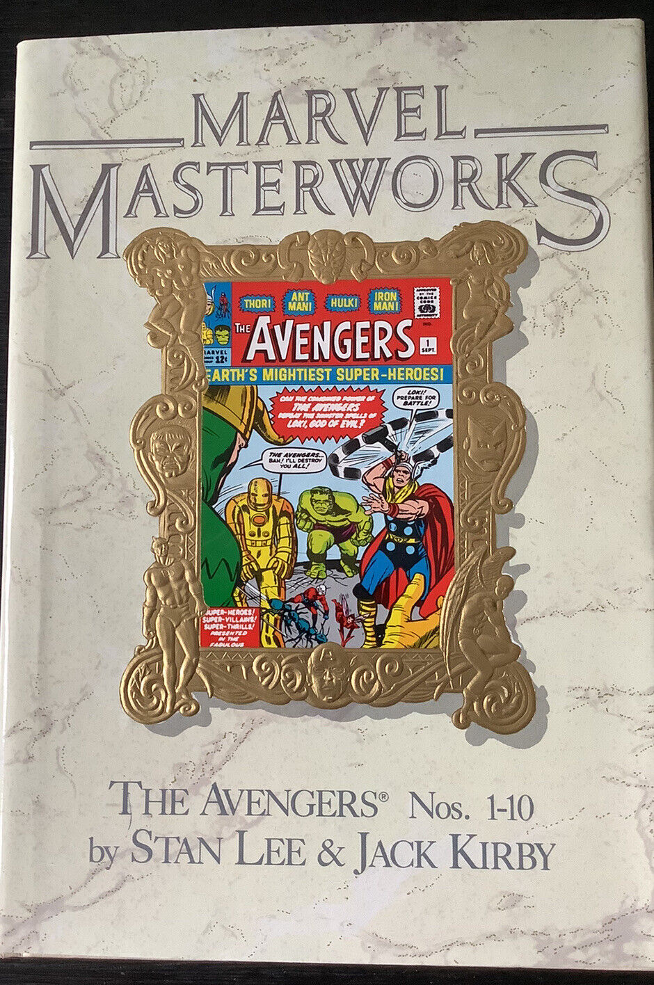 Marvel Masterworks Vol.4 The Avengers Stan Lee Jack Kirby 1988 2nd Print HC/DJ