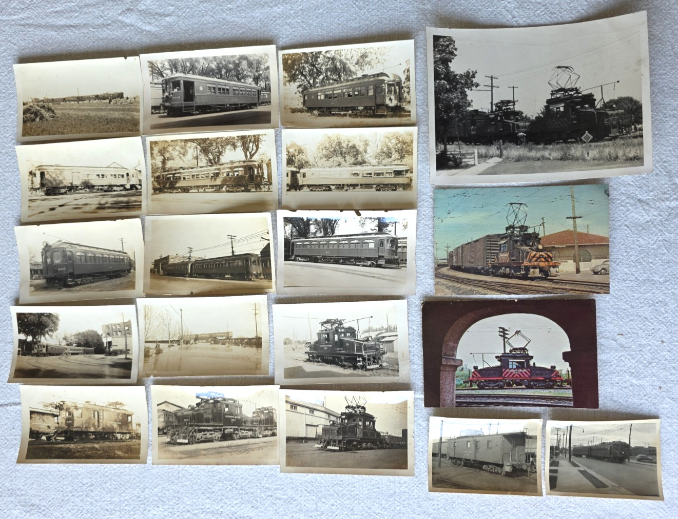 Vintage 1930s-1960s Sacramento Northern Railroad Assorted Photo Lot Of 20 Vintage 1930s-1960s Sacramento Northern Railroad Assorted Photo Lot Of 20