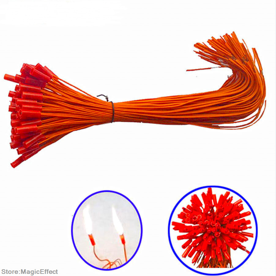 100pcs/lot 11.81in Electric Connecting Wire for Fireworks Firing System Igniter