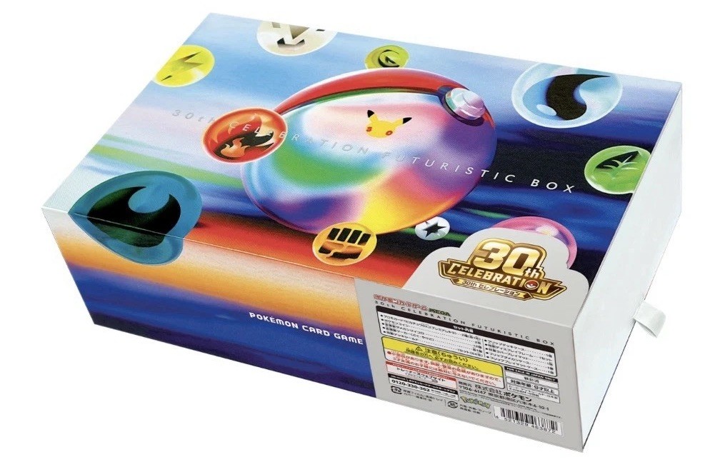 NEW JAPANESE POKEMON 30TH ANNIVERSARY FUTURISTIC BOX SEALED - PRE SALE