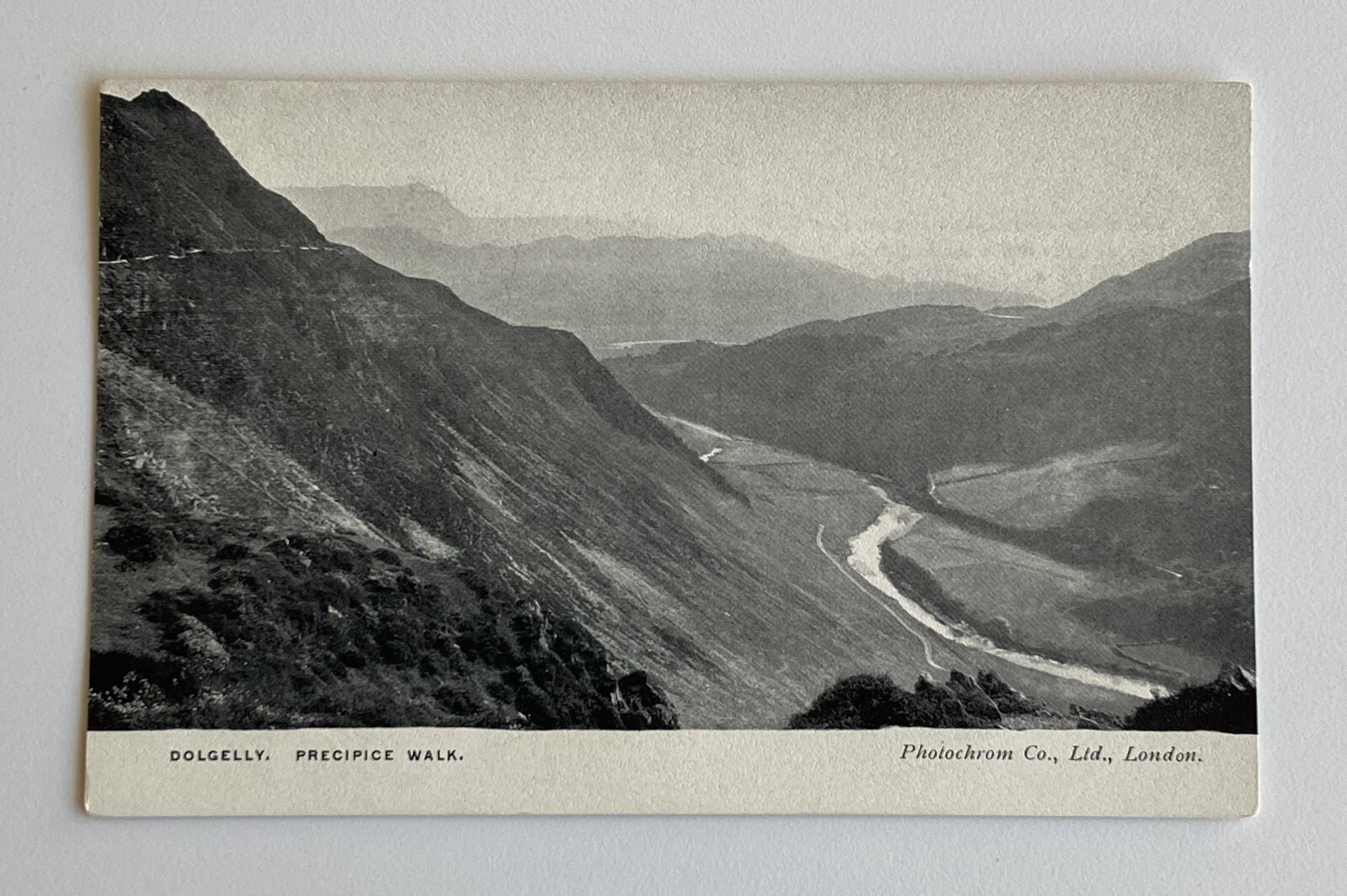 Vintage Postcard Dolgelly Precipice Walk Llwybr Cynwch Dolgellau Gwynedd Wales Vintage Postcard Dolgelly Precipice Walk Llwybr Cynwch Dolgellau Gwynedd Wales