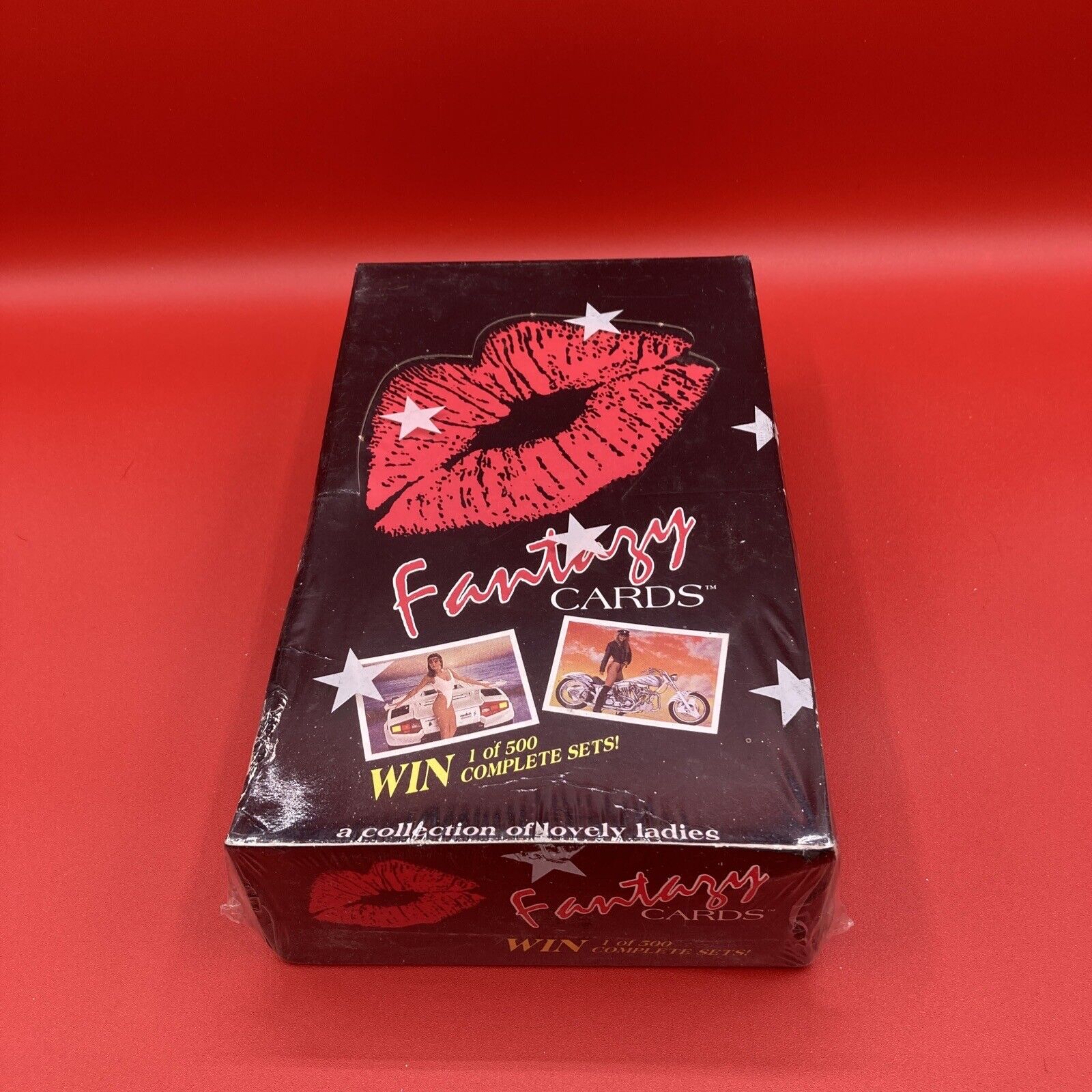 Fantazy Factory Sealed Trading Card Box Calfun 1992 Hot Ladies Sports Cars 37a2