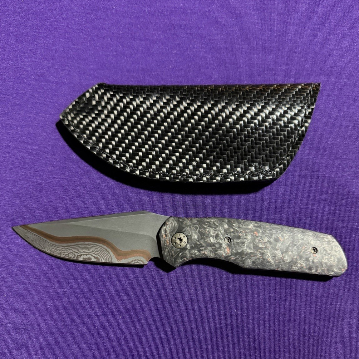 Jake McCoy mini apostle fixed blade, BladeShow ATL 26’, 1of1