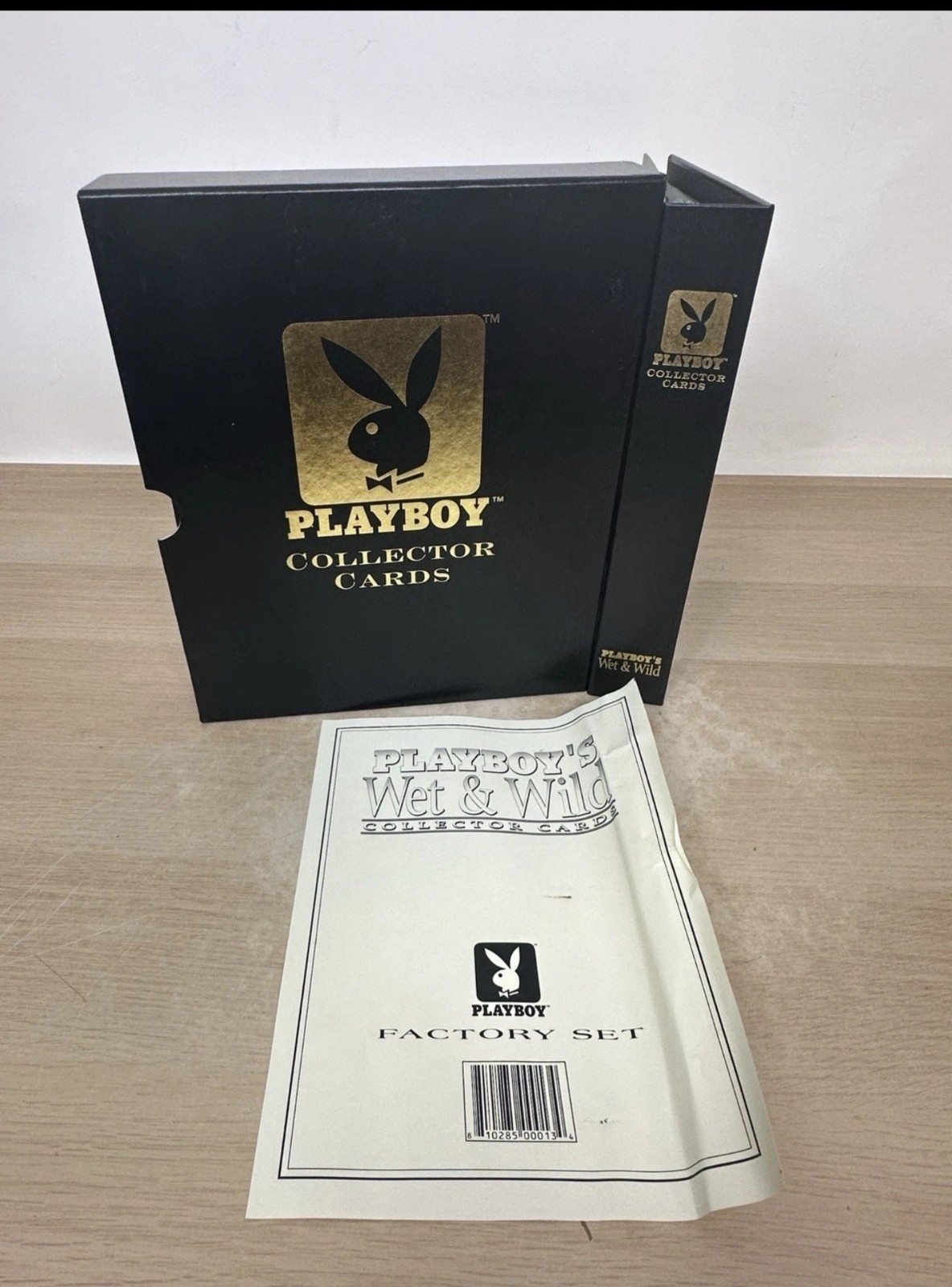 2000 Playboy’s Wet & Wild Collector 1 And 2. Cards w/ Binder -221 Cards 
