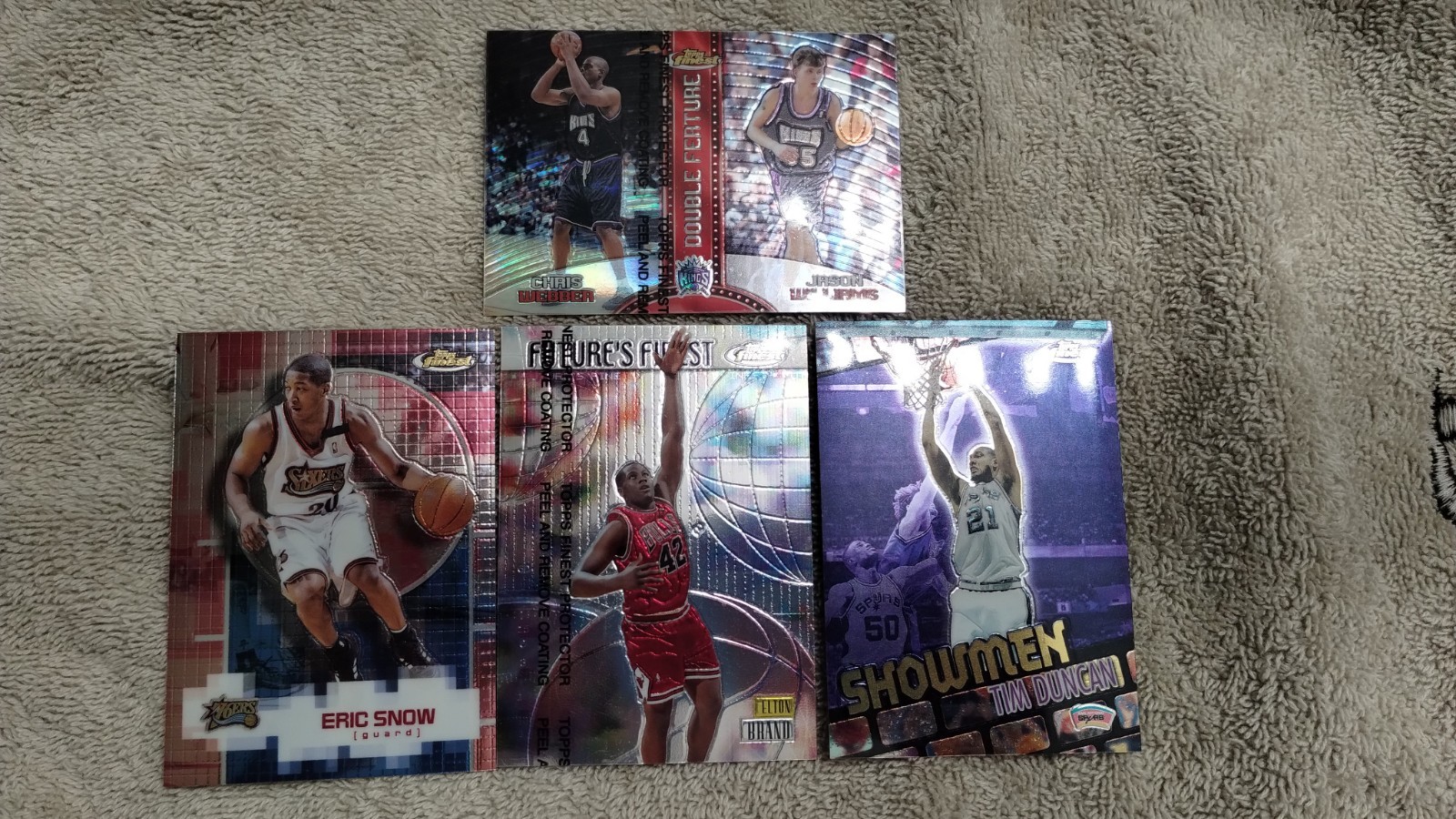 1999-00 Topps Finest Refractor HTF Lot Of 4 1999-00 Topps Finest Refractor HTF Lot Of 4