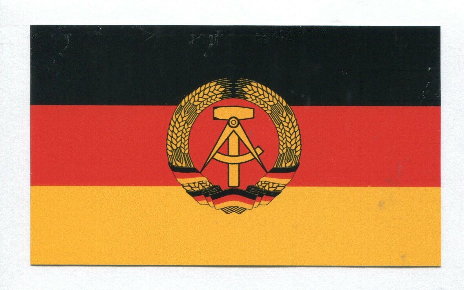 DDR East Germany National Flag GDR German Sticker 3