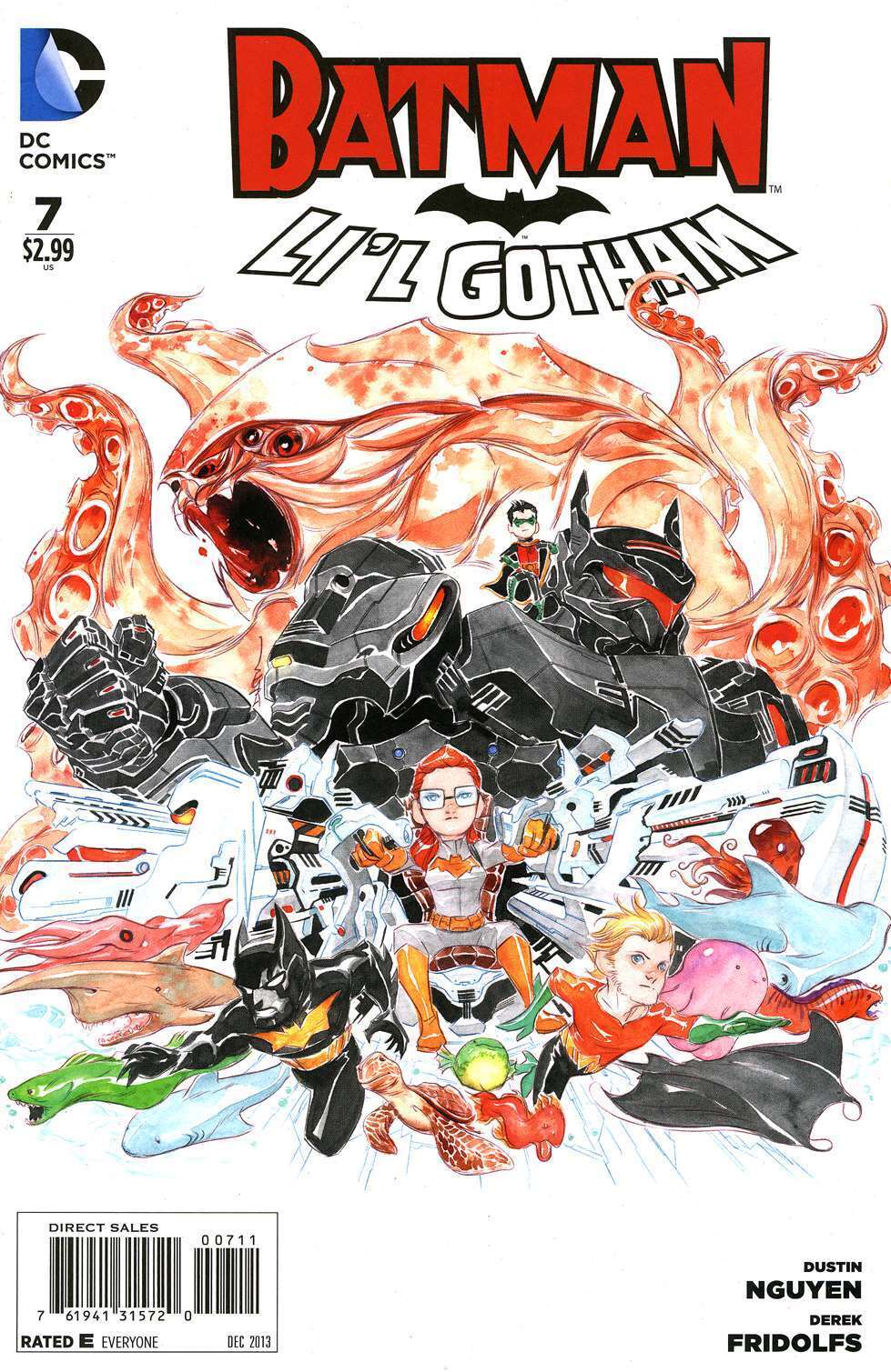 Batman: Li\'L Gotham #7 FN; DC | Dustin Nguyen Batman Lil - we combine shipping