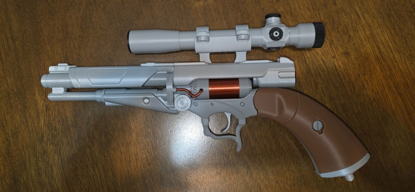 1:1 Life-Sized Star Wars Mandalorian Westar 88 Quickdraw Blaster | 3D Printed