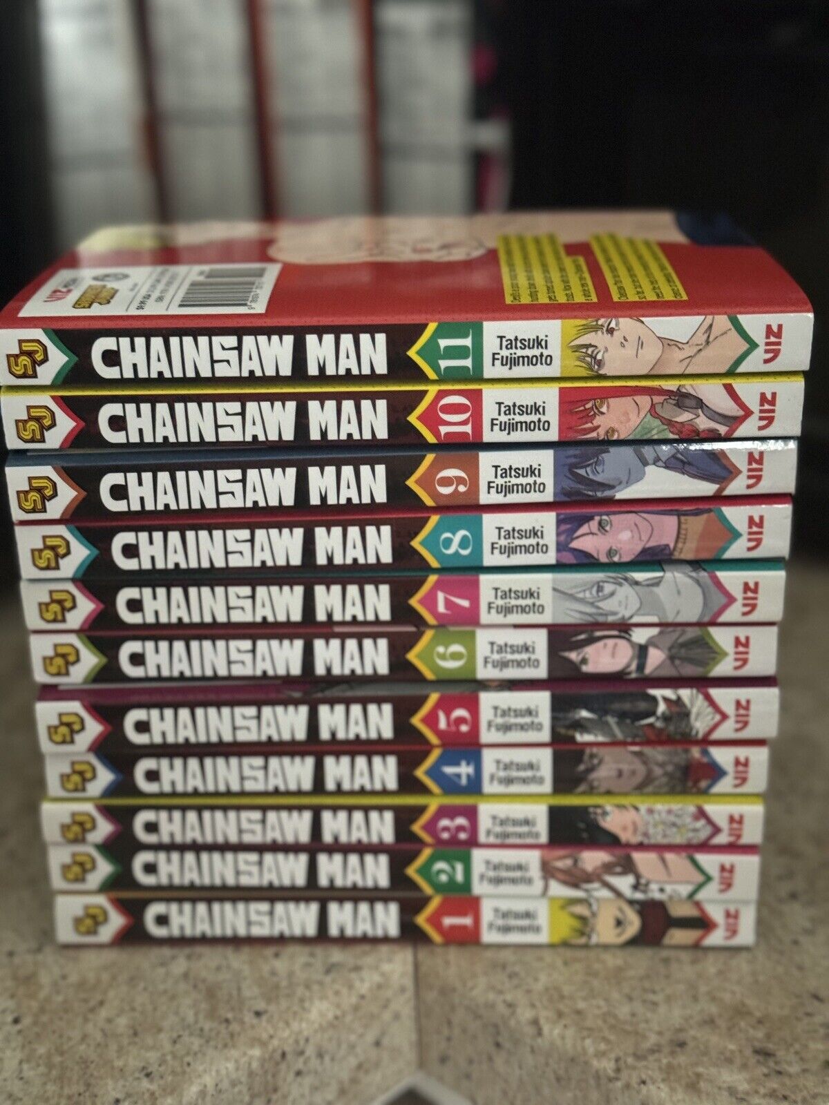 Chainsaw Man Manga Set Vol 1-11 In English Viz Media Graphic Novel