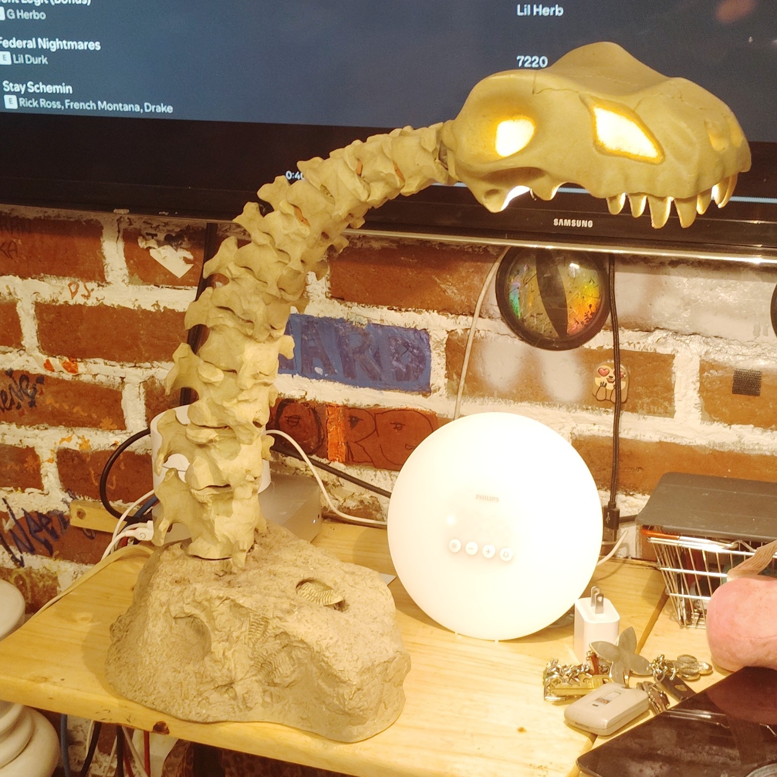 Vintage Lampasaurus Lamp 1999 Salton