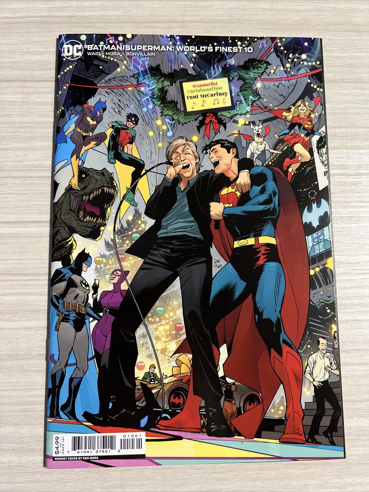 Batman Superman World's Finest #10 Dan Mora Paul Mccartney Variant DC 2023