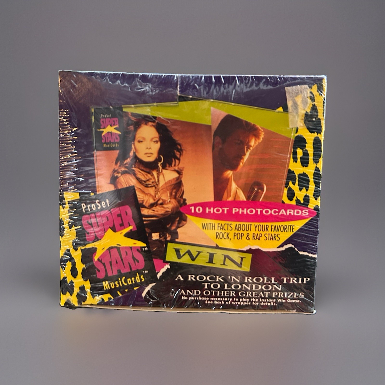 1991 ProSet Super Stars Musicards New Box First Series Factory Sealed Rock Stars 1991 ProSet Super Stars Musicards New Box First Series Factory Sealed Rock Stars