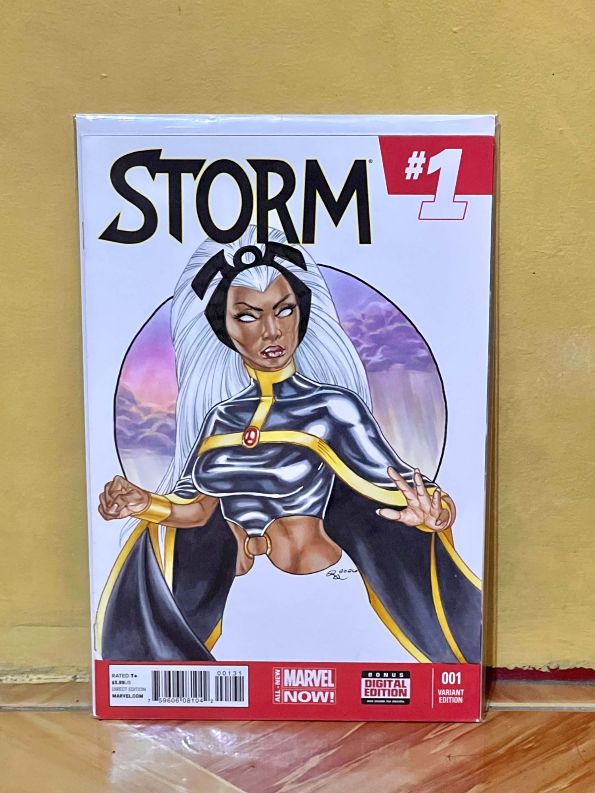 Storm #1 Variant Sketch Cover Rhiannon Owens Signed Original Art 1/1 Storm #1 Variant Sketch Cover Rhiannon Owens Signed Original Art 1/1