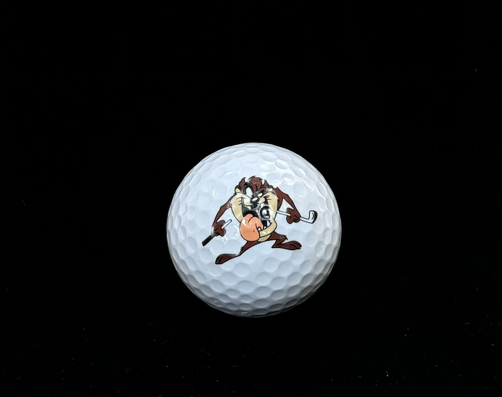Vintage Taz Tasmanian Devil 1996  #1 Warner Bros Golf Ball