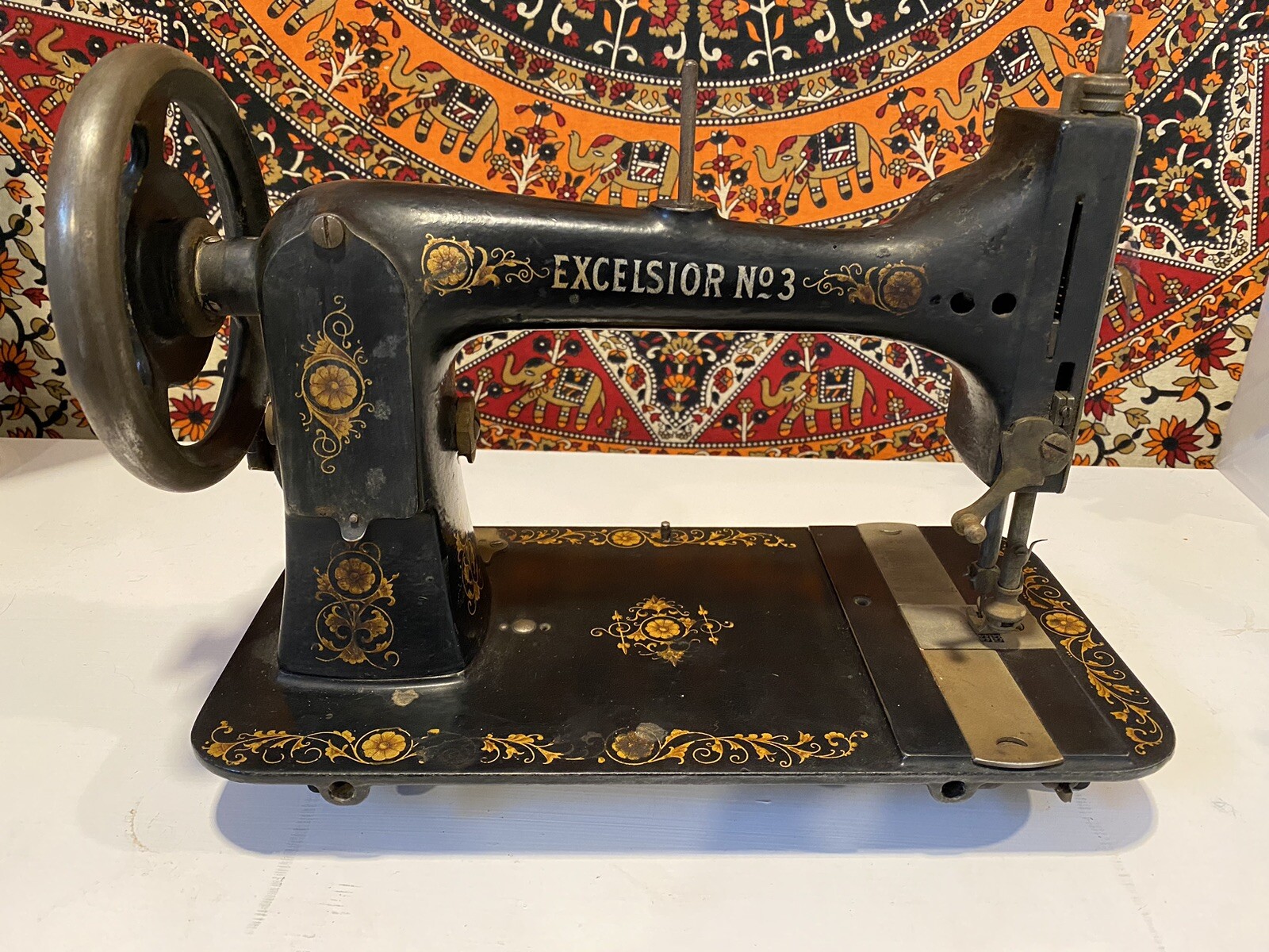 Vintage Excelsior No.3 Sewing Machine Vintage Excelsior No.3 Sewing Machine
