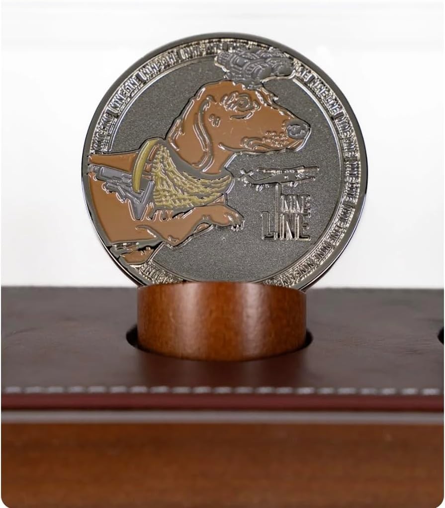 Nine Line Tacwiener Tactical Dachshund Collectable Coin 2