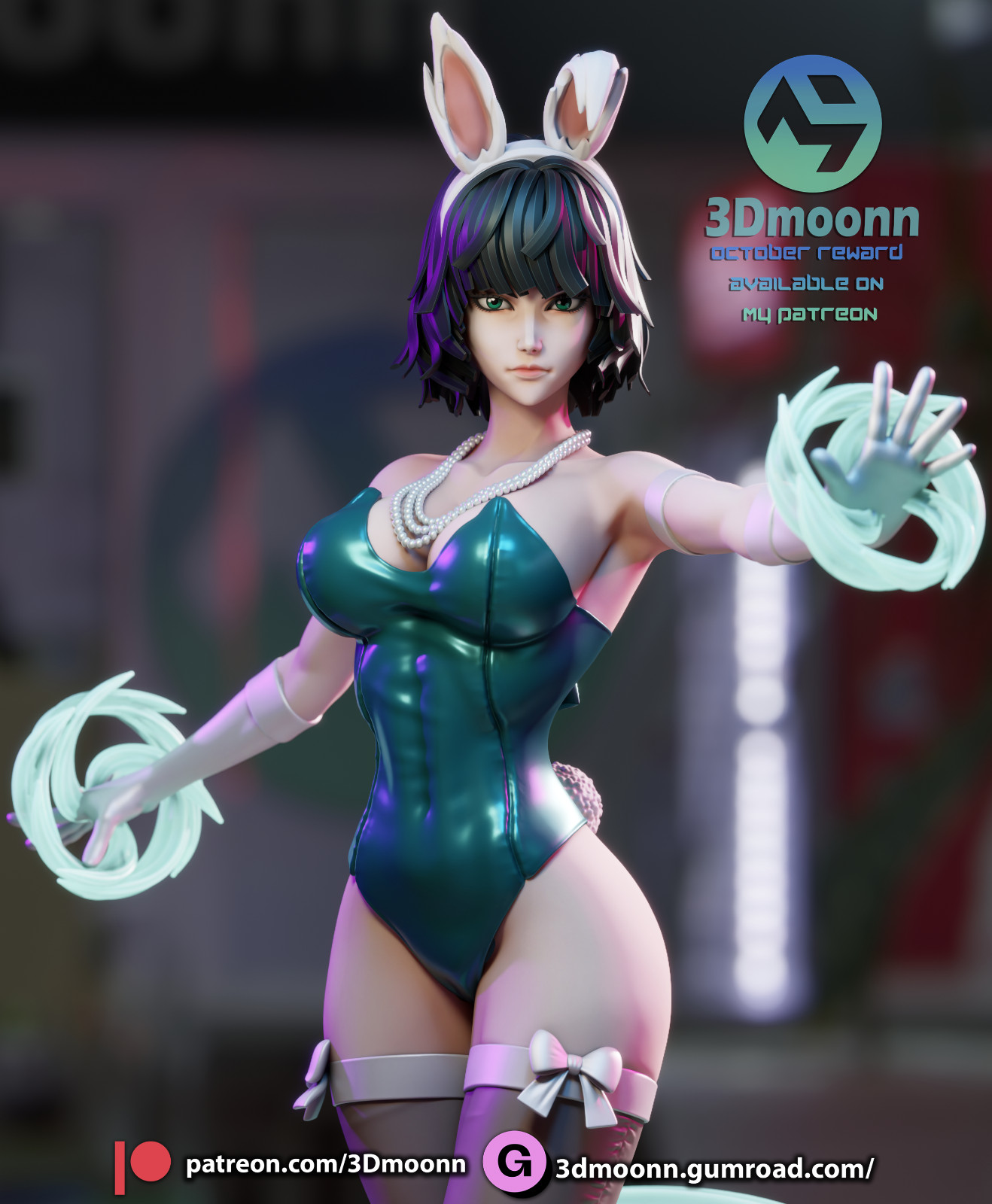 Fubuki Blizzard of Hell Edition  1/6 Resin Garage Kit  Unpainted One-Punch Man