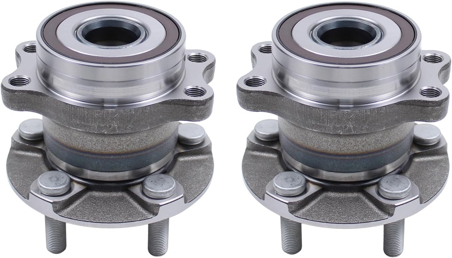 Pack of 2 Rear Left and Right Wheel Bearing and Hub Assembly for Subaru