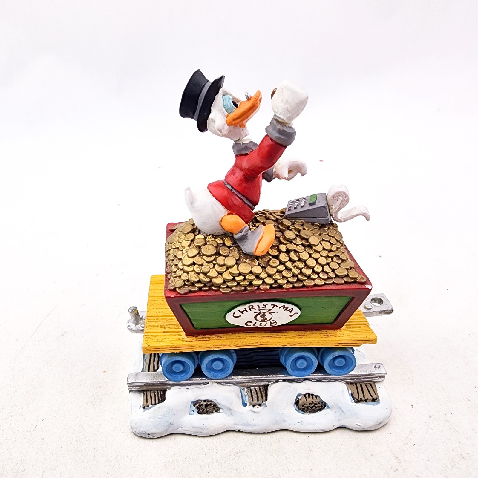 Danbury Mint Donald's Holiday Express Christmas Train Holiday Scrooge McDuck