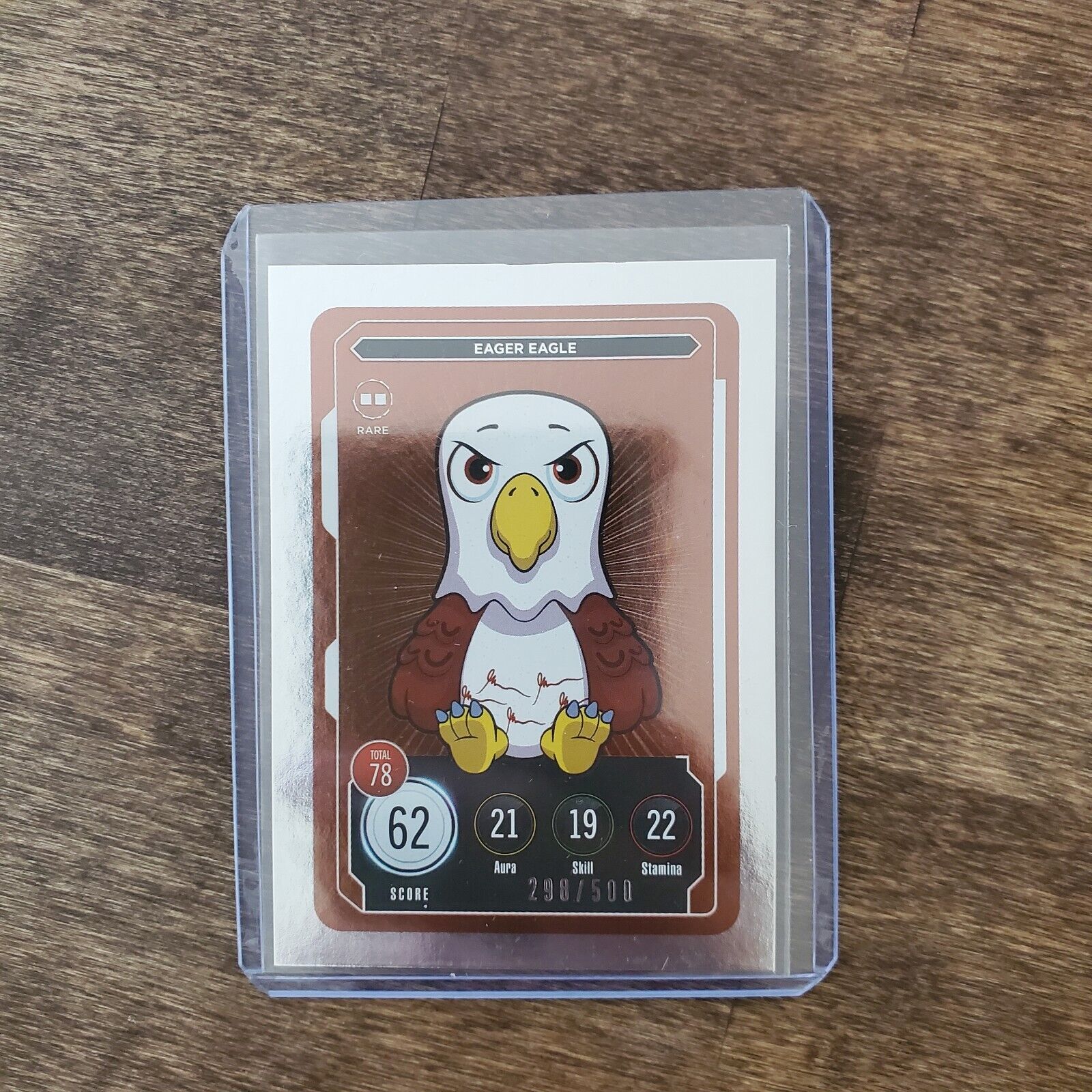 Eager Eagle Rare Veefriends Series 2 Compete and Collect Card