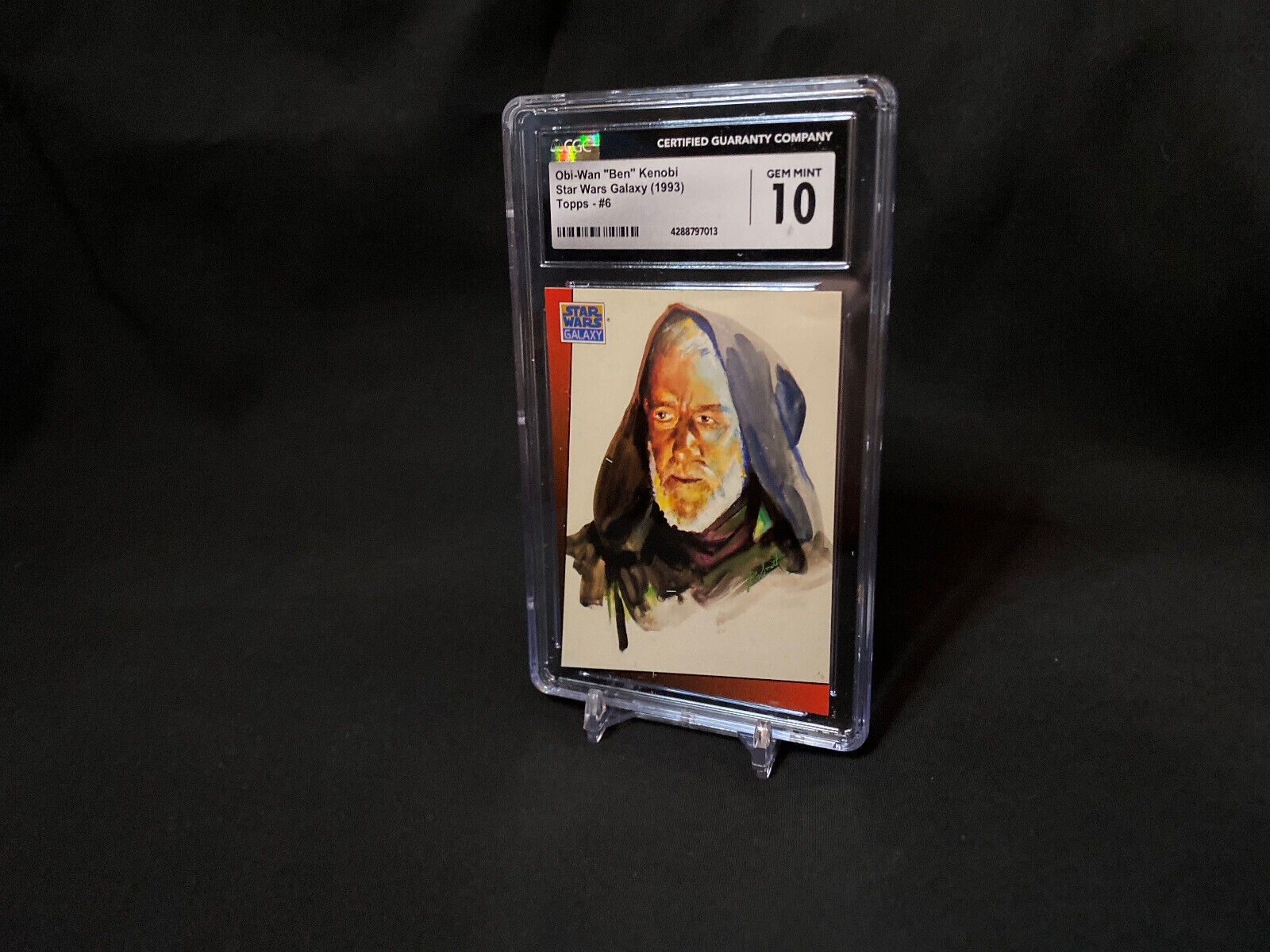 1993 Topps Star Wars Galaxy Obi-Wan Ben Kenobi #6 CGC 10 GEM MINT